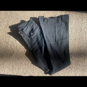 Flying Monkey High Rise Super Flare Black Jeans